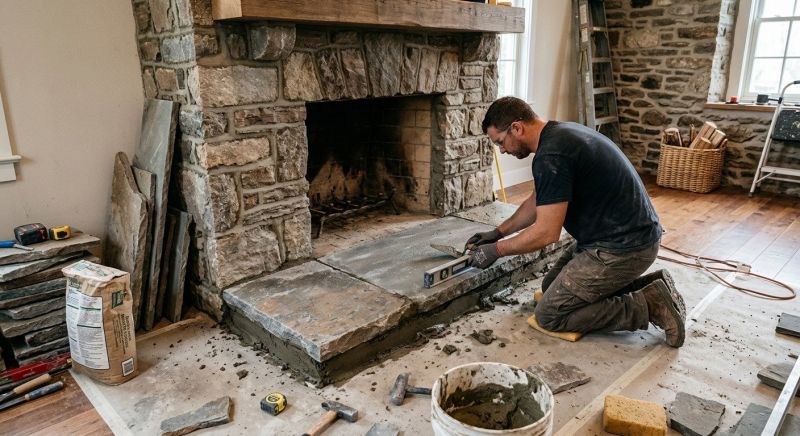 Hearth Installation in Denver, CO