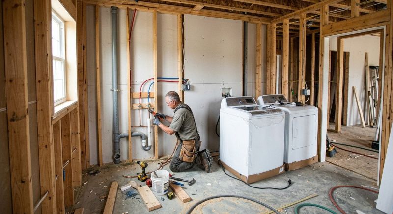 Laundry Room Construction in Houston, TX