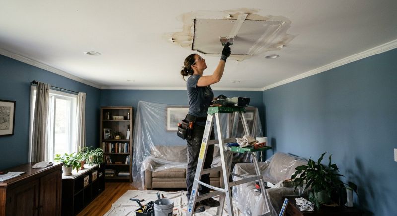 Ceiling Leak Repair Service in Houston, TX