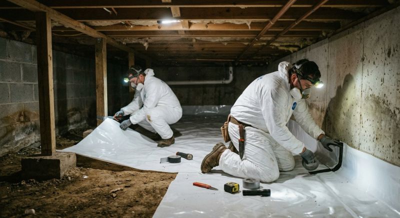 Crawl Space Remediation in Katy, TX