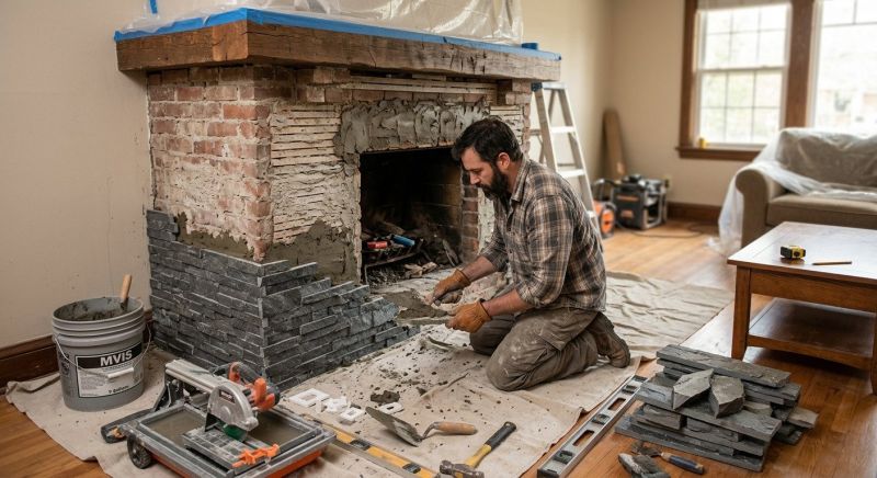 Hearth Installation in Houston, TX
