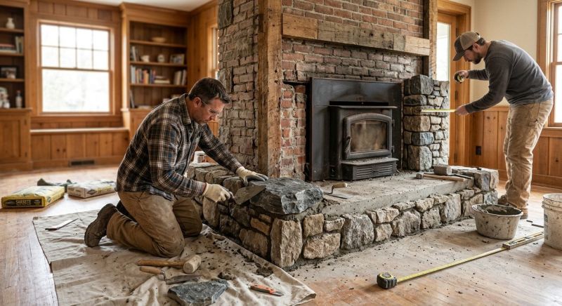 Hearth Installation in Denver, CO