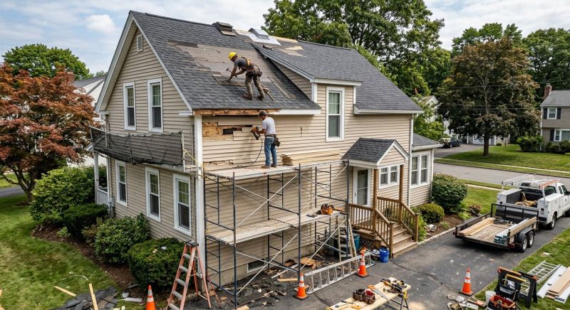 House Restoration in Alpharetta, GA