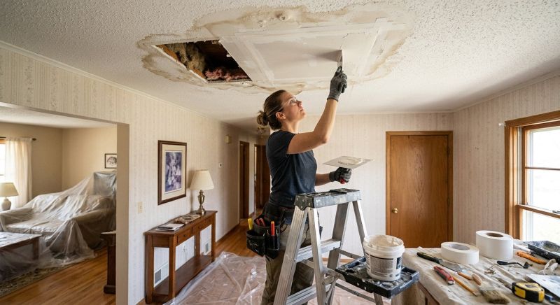 Leaking Ceiling Repair in Katy, TX