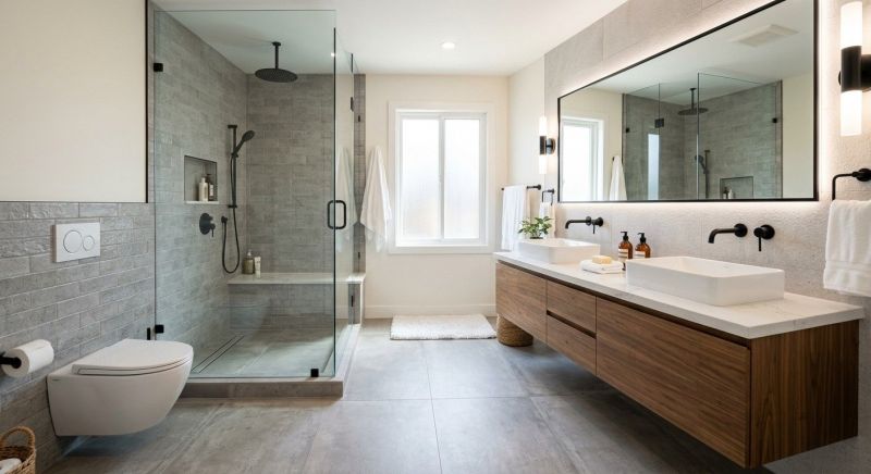 Luxury Bathroom Installation in Nashua, NH
