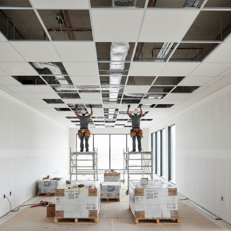 Office Ceiling Installation