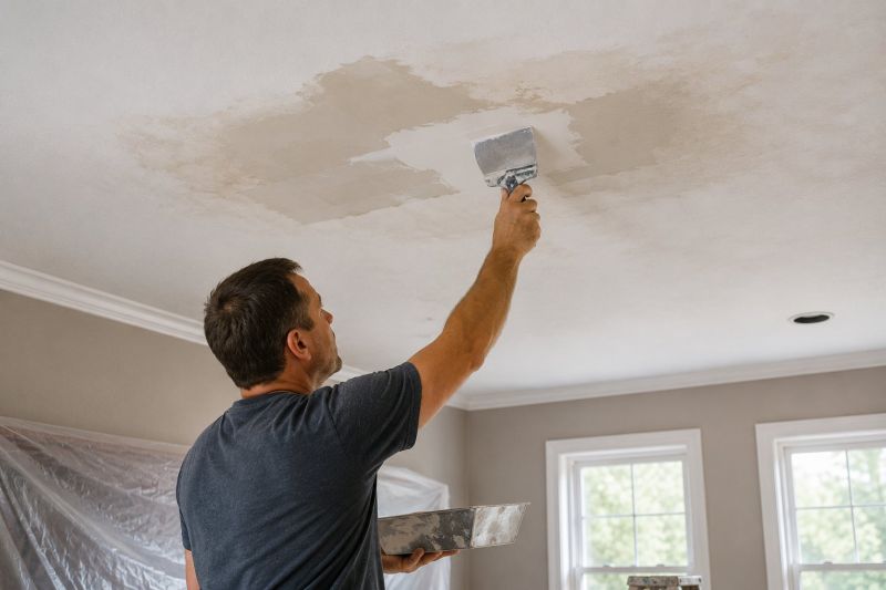 Water Damage Ceiling Repair in Katy, TX